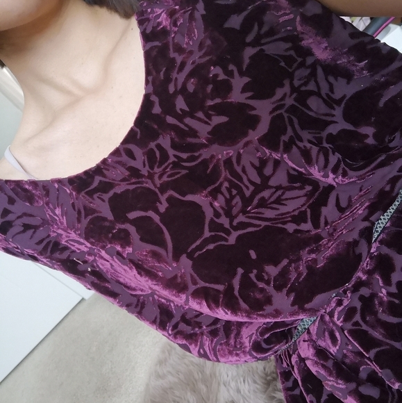 Wilfred Velvet Velour Shift Dress - Picture 7 of 8